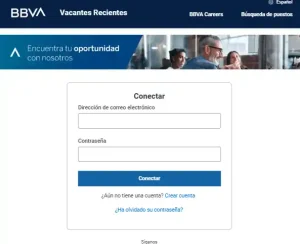 Postulando a puestos de trabajo en BBVA